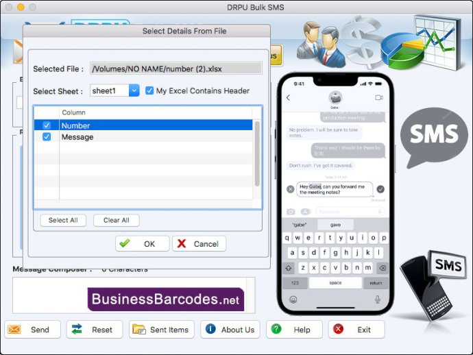 SMS Sender Application for Mac