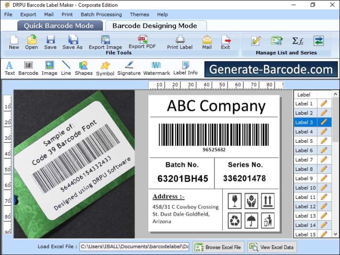 Code 39 Barcode Software Code 39 Barcode Software