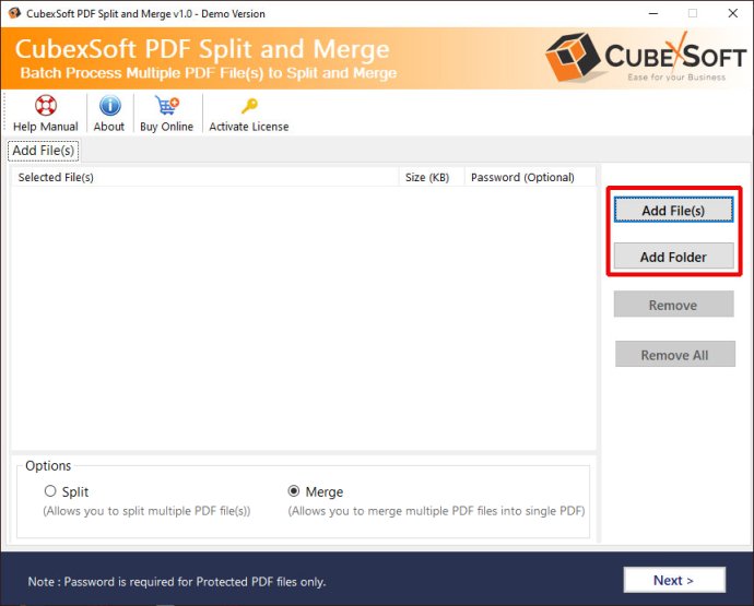 Merge PDF Emails to Single PDF