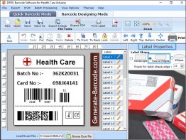 Healthcare Industry Barcode Software