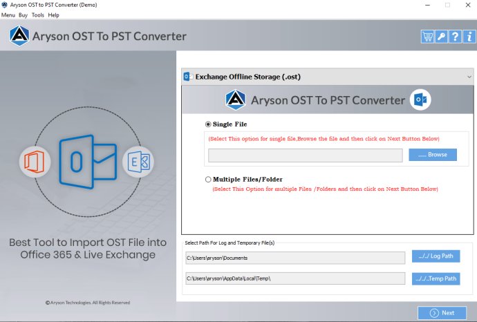 OST to PST Converter Tool