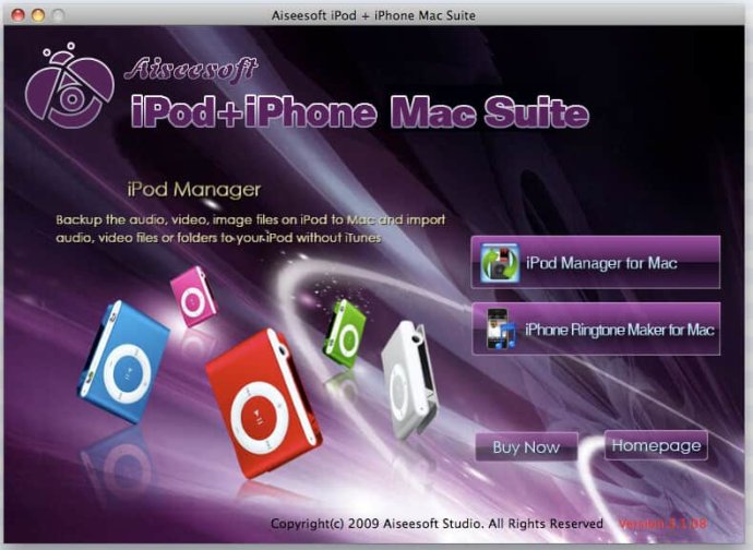 Aiseesoft iPod + iPhone Mac Suite