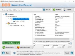Memory Card File Recovery Tool
