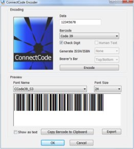 ConnectCode Free Barcode Font