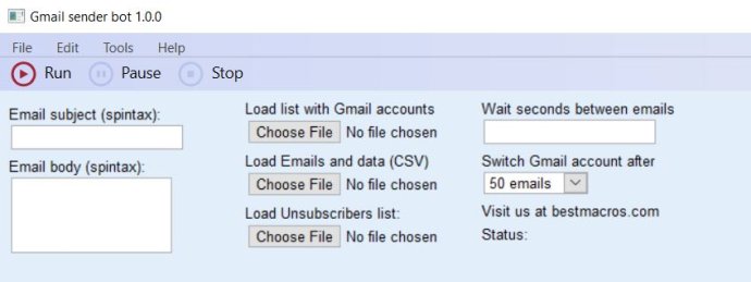 Sender bot for Gmail