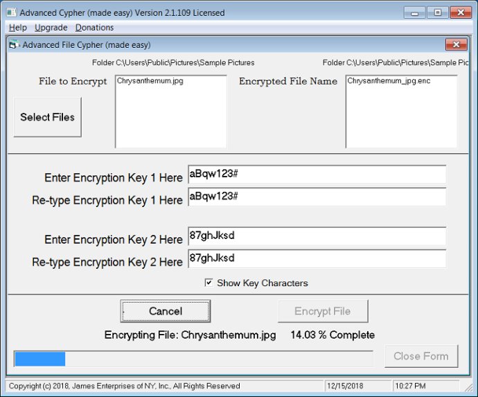 Advanced File Cypher made easy
