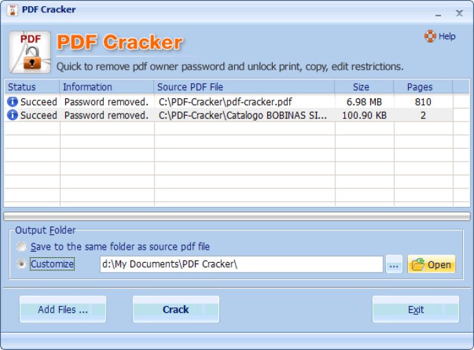 PDF Cracker