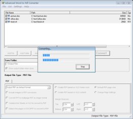 Advanced Word to Pdf Converter
