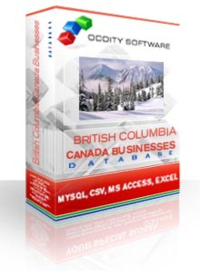 British Columbia Canada Businesses Database