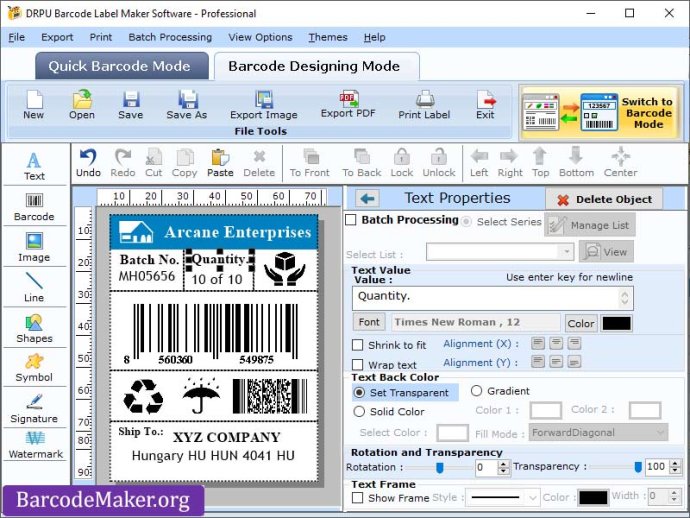 Barcode Maker Applications