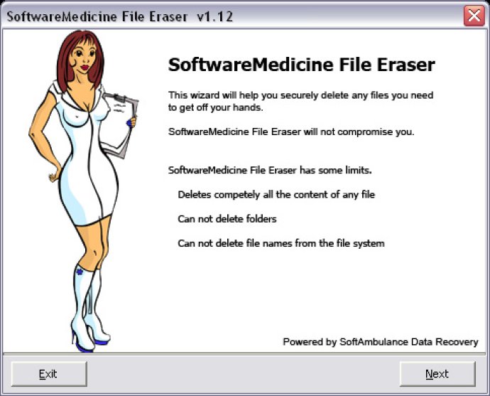 SoftwareMedicine File Eraser