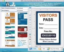 Visitors ID Card Maker for Mac