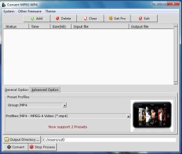 Convert MPEG MP4
