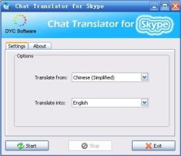 Chat Translator for Skype