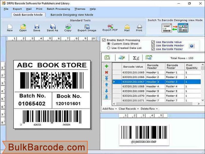 Publishing Industry Barcode Software