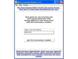 MB Cornerstone Number