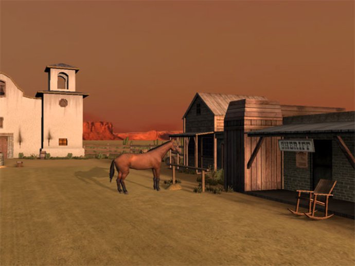 Wild West 3D Screensaver