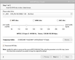 AVS MP3 Disc Creator