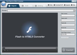 Free Flash to HTML5 Converter