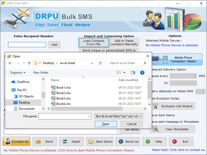 Bulk SMS Software for GSM Mobile Phone