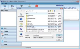 KDETools Outlook to Thunderbird Converter