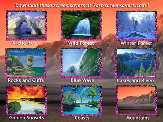 7art Nature ScreenSaver