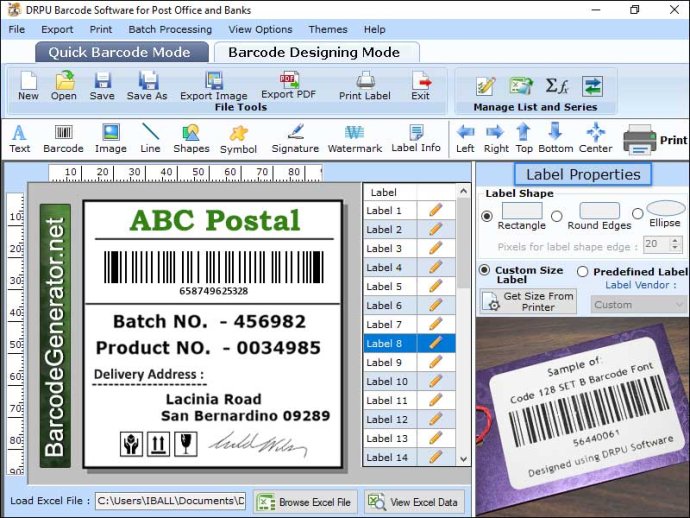 Post Office Barcode Generator Post Office Barcode Generator