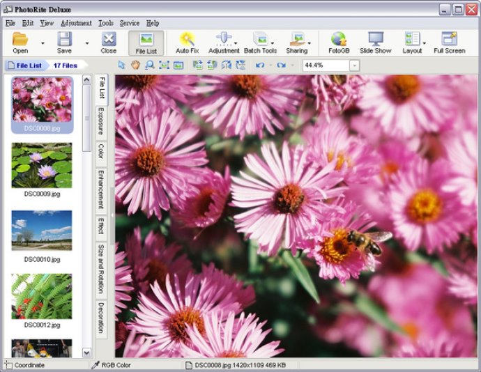 PhotoRite Deluxe - Windows photo editor (autofix)