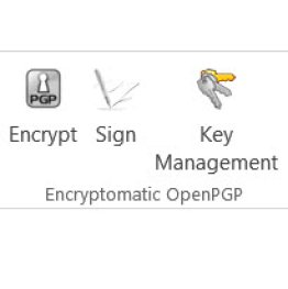 Encryptomatic OpenPGP for MS Outlook
