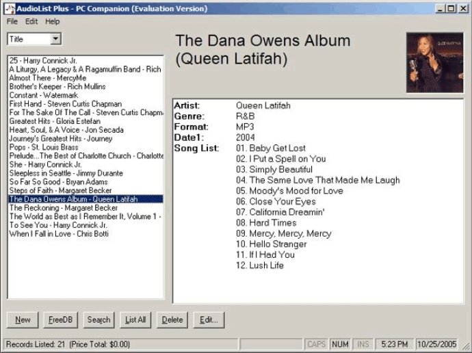 AudioList Plus AudioList Plus