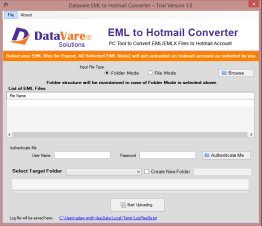 Datavare EML to Hotmail Converter