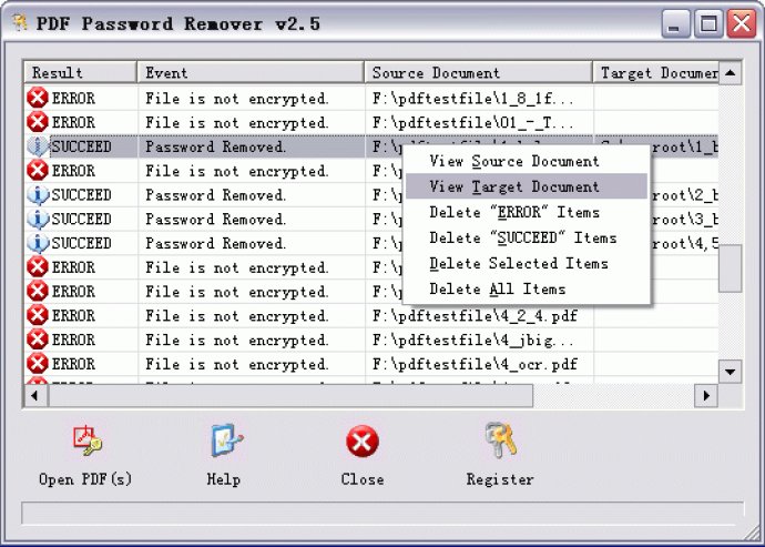 PDF Password Recovery and PDF Password Remover COM SDK
