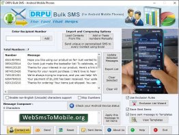 SMS Messaging Software
