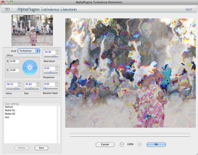 AlphaPlugins TurbulenceDistortion Mac