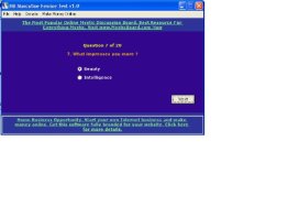 MB Masculine Feminine Test