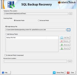 SysInfoTools SQL Backup Recovery