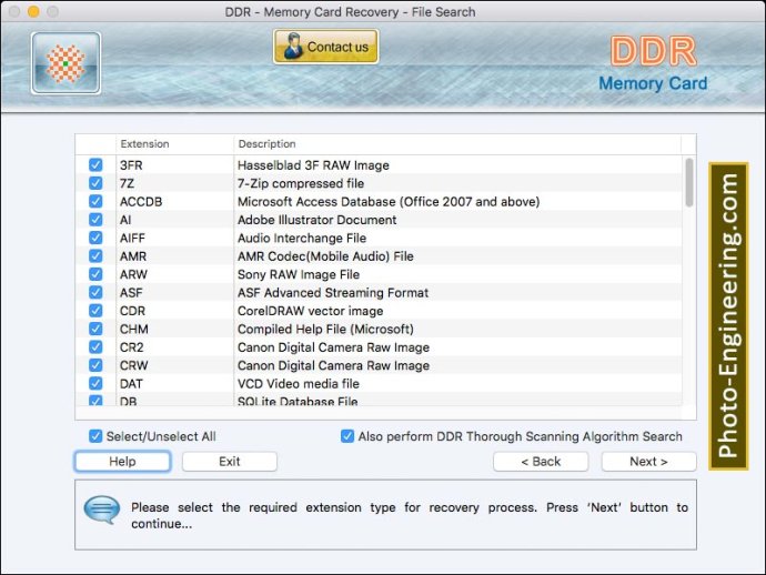 Memory Card Recovery Mac OS