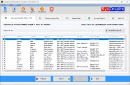 SysInspire Excel to Outlook Converter