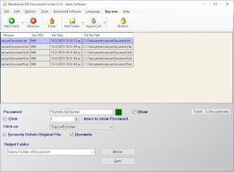 Standalone EXE Document Locker
