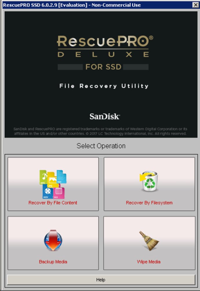 RescuePRO Deluxe for SSD for Windows