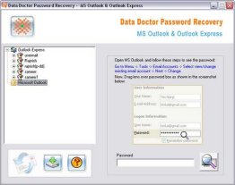MS Outlook Email Password Recovery