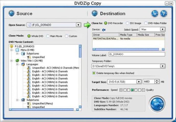 DVDZip Copy