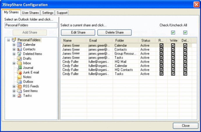 3StepShare for Microsoft Outlook