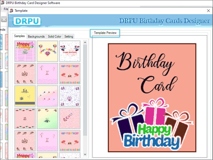 Windows Birthday Cards Maker Software