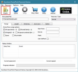 iSunshare PowerPoint Password Genius