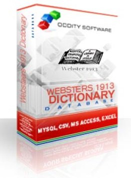 Websters 1913 Dictionary