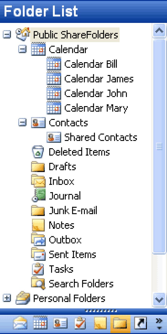 Public ShareFolder for Outlook