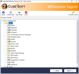MDaemon Email Files Migration to Outlook