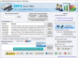 USB Modem SMS Mobile Marketing