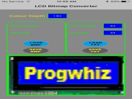LCD Bitmap Converter for iOS